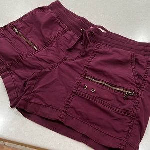 Purple Sonoma women's cargo shorts size 8